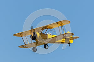 Yellow Bi-plane