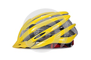 Yellow Bike helmet photo