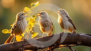 Yellow billed Babbler