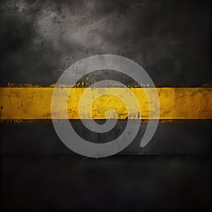 Yellow Black Grunge Steel Industrial Dirty Rust Texture Background Danger Work