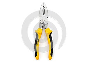 Yellow and Black Master Combination Pliers tool hand tool