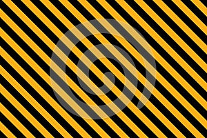 Yellow and black striped warning background