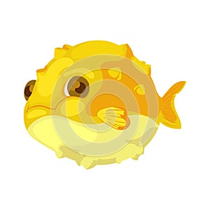 yellow blowfish design
