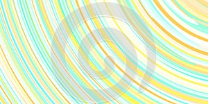Yellow blue abstract school education design. Cool sun shining creative. Colored curves background. Color arc bow surface. Amazing