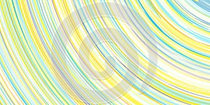 Yellow blue amazing multicolor arch backdrop. Awesome colorful rounding pattern. Abstract school education design. Cool sun