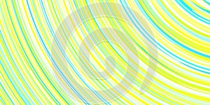 Yellow blue awesome colorful rounding pattern. Abstract school education design. Cool sun shining creative. Colored curves