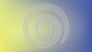 Yellow blue blurred background with texter