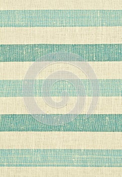 Yellow and blue striped fabric texture