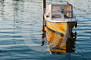 Yellow boat