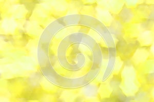 Yellow bokeh