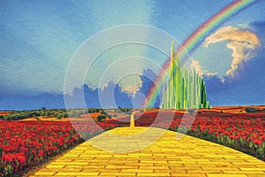 Yellow Brick Road to the Emerald City