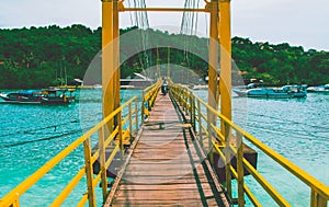 Yellow bridge, Bali