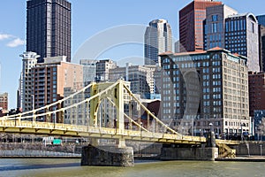 Yellow Bridge and City