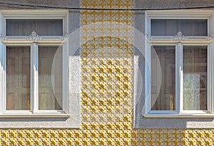 Yellow Building Decoration