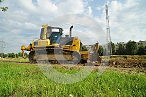 Crawler big bulldozer