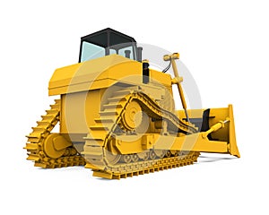 Yellow Bulldozer