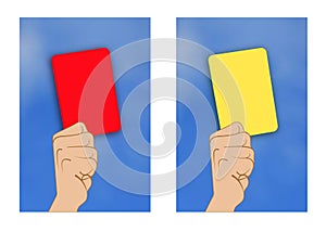Yellow card red card