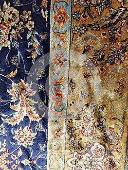 Yellow carpet pattern very nice as a background texture