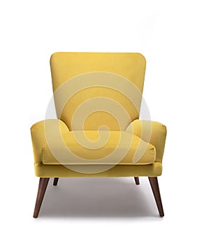 Yellow Chair isolated