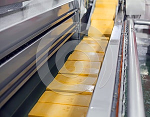 Yellow cheese production line for cheese factory