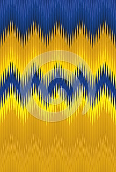 Yellow chevron zigzag pattern background. texture geometric