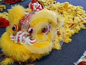 Yellow Chinese Dragon