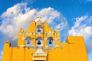 Yellow Church in Campeche
