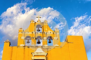 Yellow Church in Campeche photo