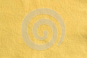 Yellow cloth texture