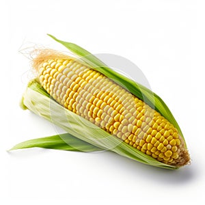 Ear Of Corn A High-key Lighting Artwork In Firmin Baes Style photo