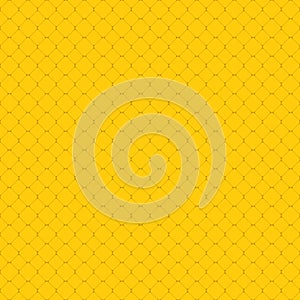 Yellow color abstract grid pattern design