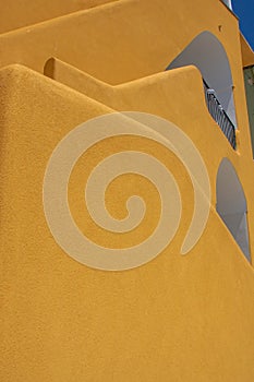 yellow colored house in Marina Corricella of Procida