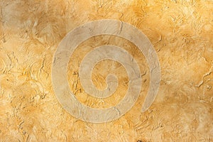 Yellow concrete wall texture background