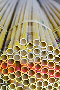 Yellow conduits