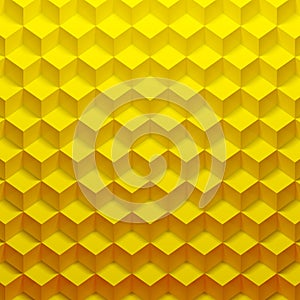Yellow cubes