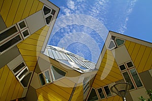 Yellow Cubic Houses - Rotterdam - Netherlands