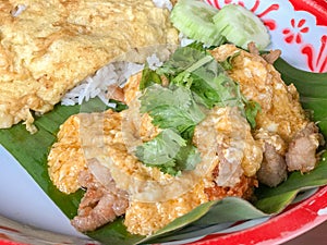 Yellow curry with pork thai style