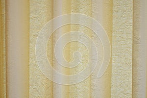 Yellow curtain texture and background