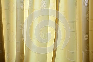 Yellow Curtain Texture