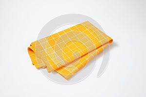 Yellow dishtowel