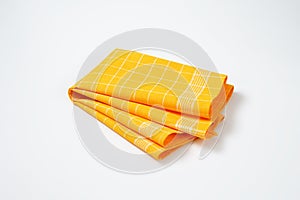 Yellow dishtowel