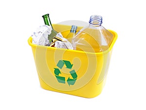 Yellow disposal bin img