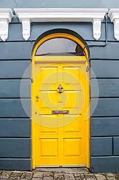 Yellow door