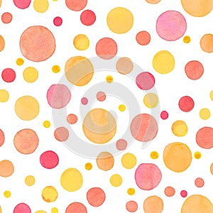 Yellow Dots Pattern