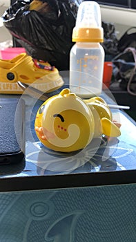 Yellow duck toys photo