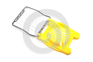 Yellow egg cutter.