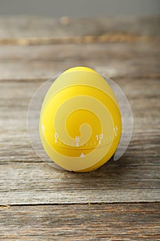 Yellow egg timer