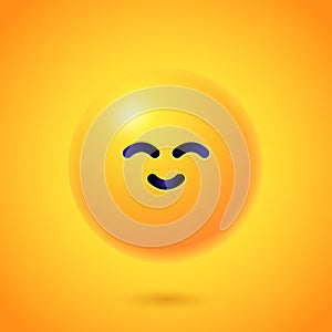 Yellow Emoji faces emoticon smile, digital smiley expression emotion feelings, chat cartoon emote