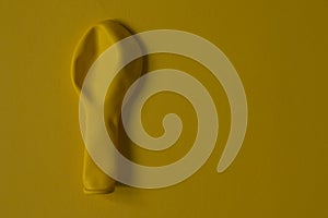Balloon on a same colored background