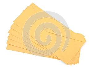 Yellow envelopes